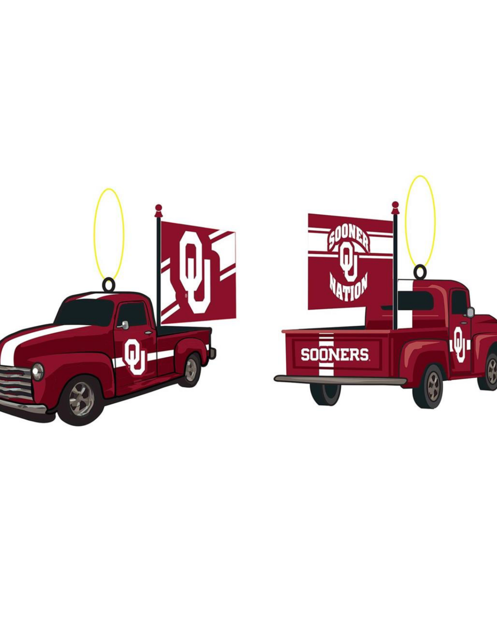 Evergreen OU Rally Truck Ornament