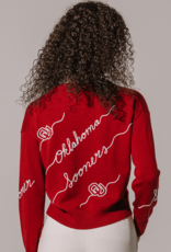 Kadyluxe Oklahoma Sooners Love Letter Sweater Kadyluxe Oklahoma Sooners Love Letter Sweater