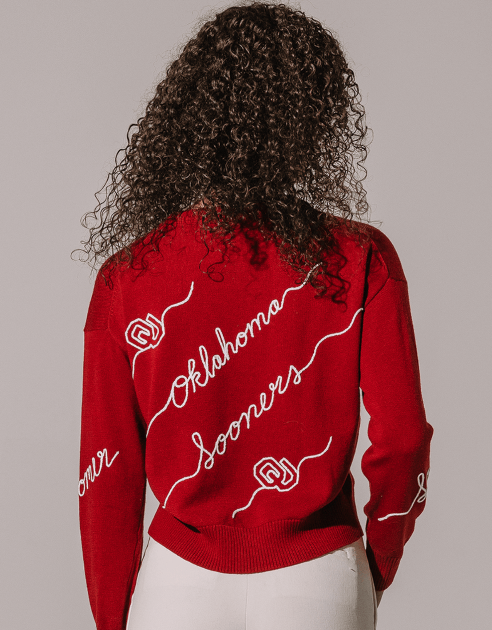 Kadyluxe Oklahoma Sooners Love Letter Sweater