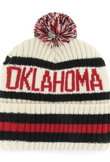 '47 Brand Oklahoma Sooners Bering 47 Cuff Knit w/ Pom '47 Brand Oklahoma Sooners Bering 47 Cuff Knit w/ Pom
