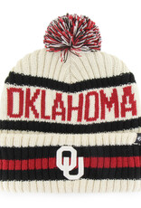 '47 Brand Oklahoma Sooners Bering 47 Cuff Knit w/ Pom '47 Brand Oklahoma Sooners Bering 47 Cuff Knit w/ Pom