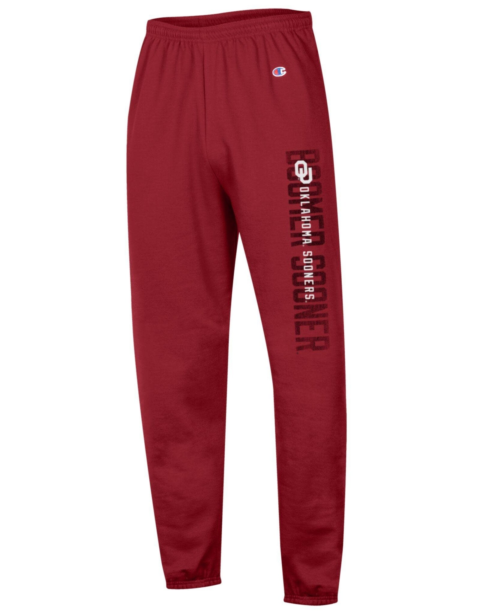 Champion Crimson Powerblend Banded Bottom Sweatpants