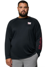 Columbia Mens CLG Black Schooner Terminal Tackle LS Tee Columbia Mens CLG Black Schooner Terminal Tackle LS Tee
