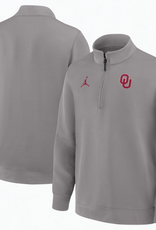 Jordan Mens Jordan Dust Gray OU Player 1/4 Zip Jordan Mens Jordan Dust Gray OU Player 1/4 Zip