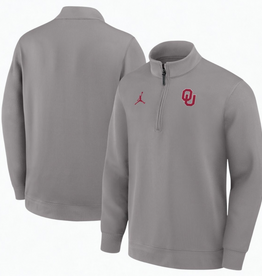 Jordan Mens Jordan Dust Gray OU Player 1/4 Zip