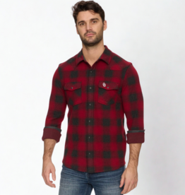 Flag & Anthem OU Premont LS Western Hero Knit Flannel