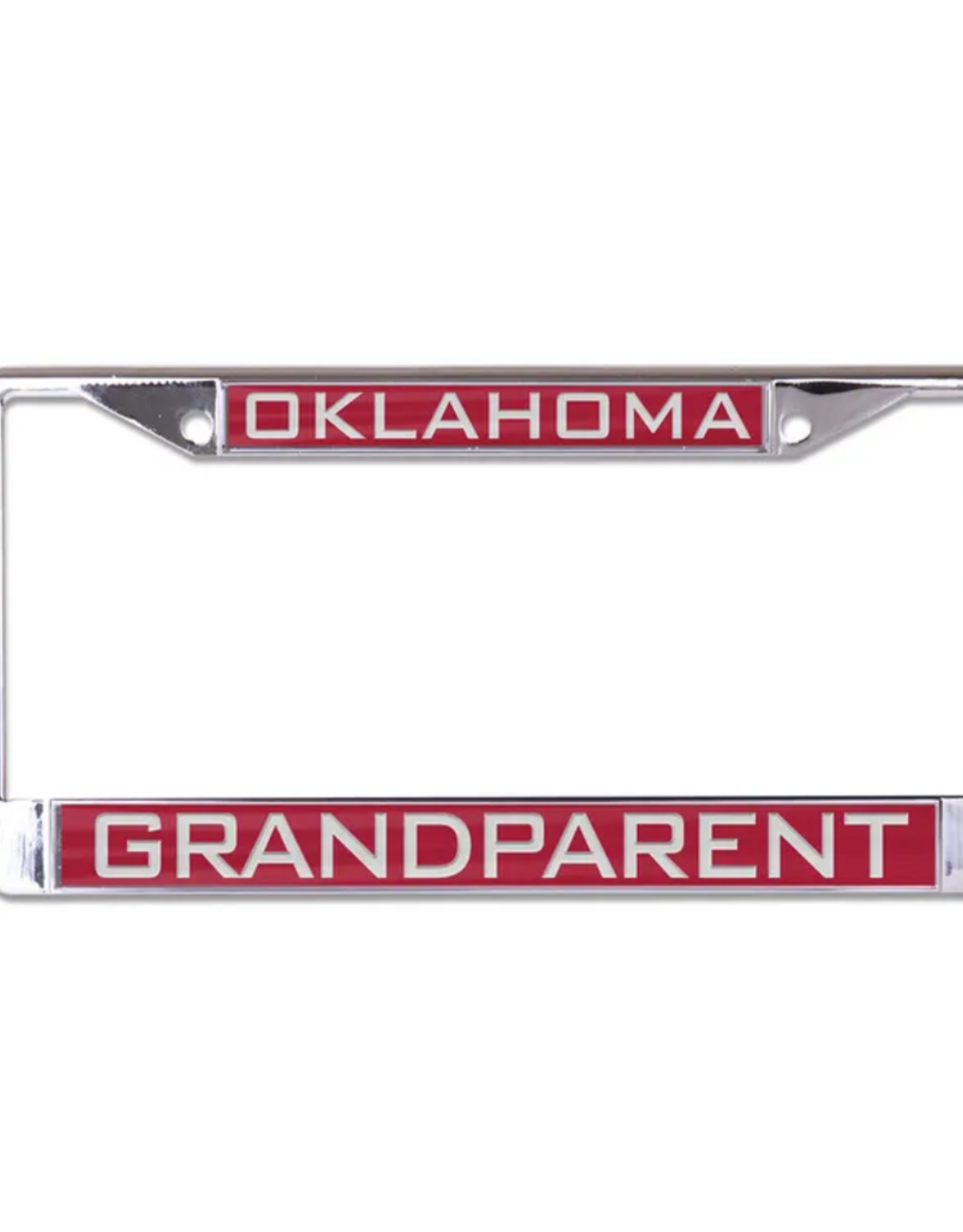 WinCraft Oklahoma Grandparent  Laser Cut License Plate Frame