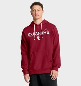 Jordan Men's Crimson Jordan Oklahoma OU Dri-Fit Hoodie