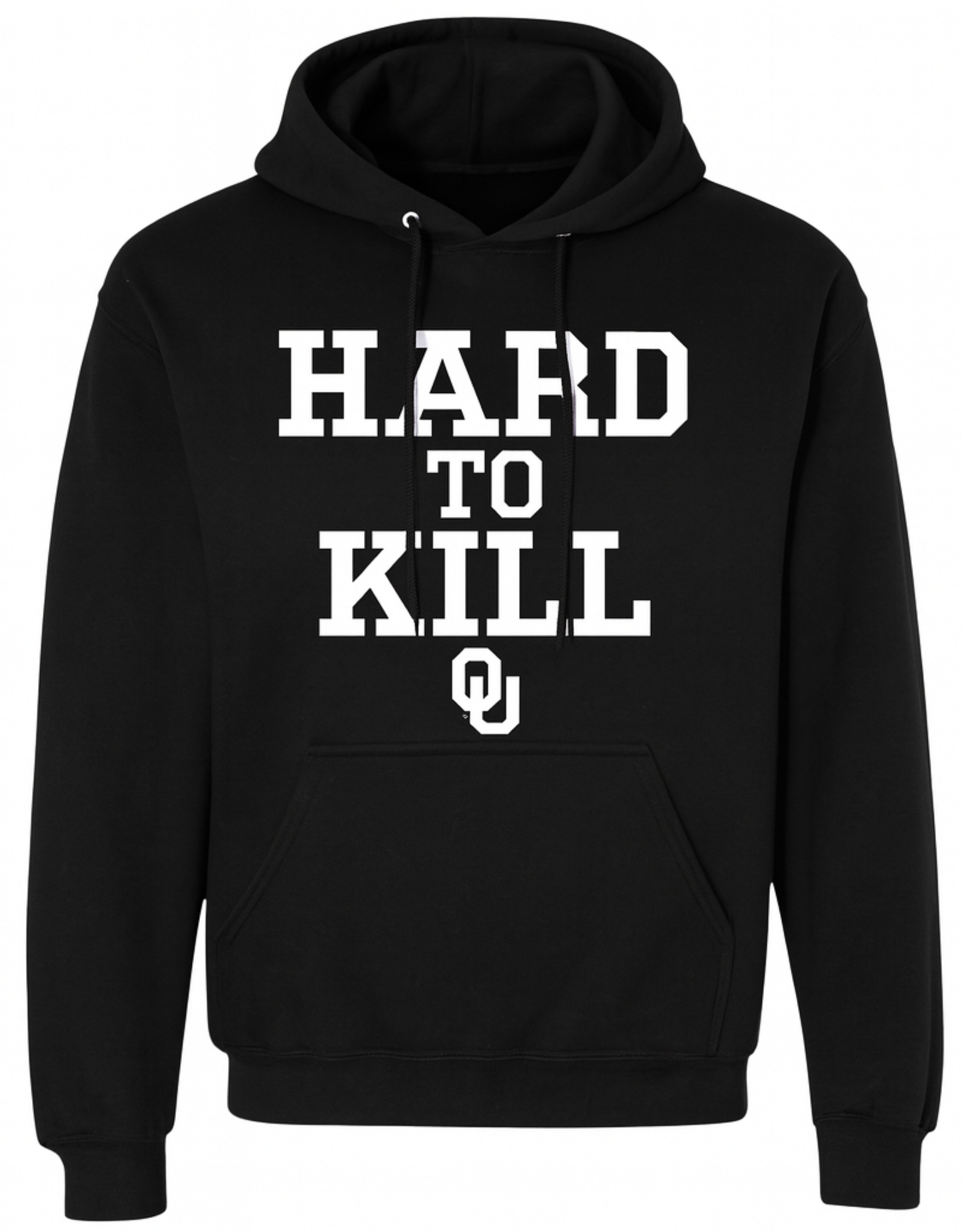 Hard to Kill OU Black Fleece Hoodie