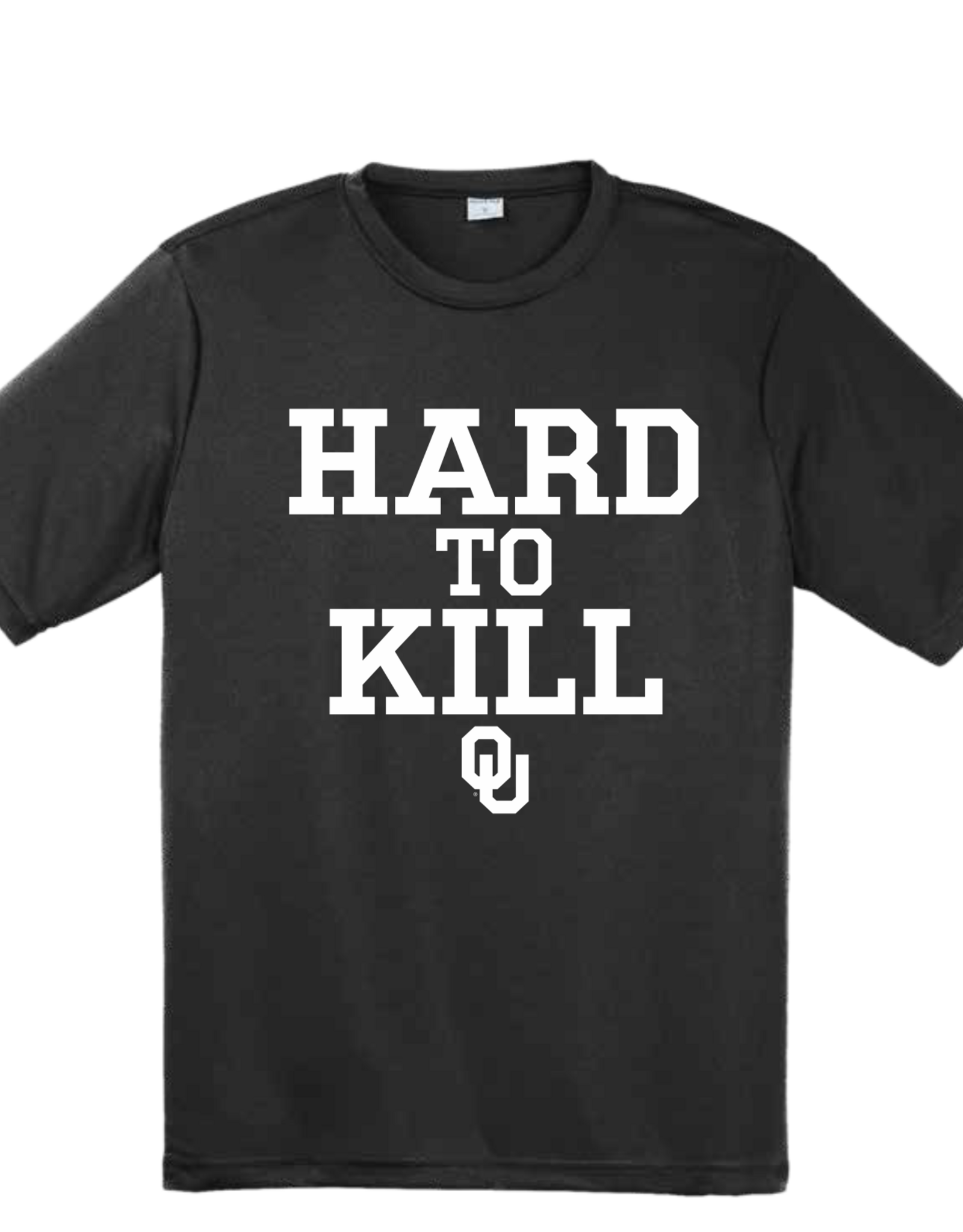 Hard to Kill OU Black Performance Tee