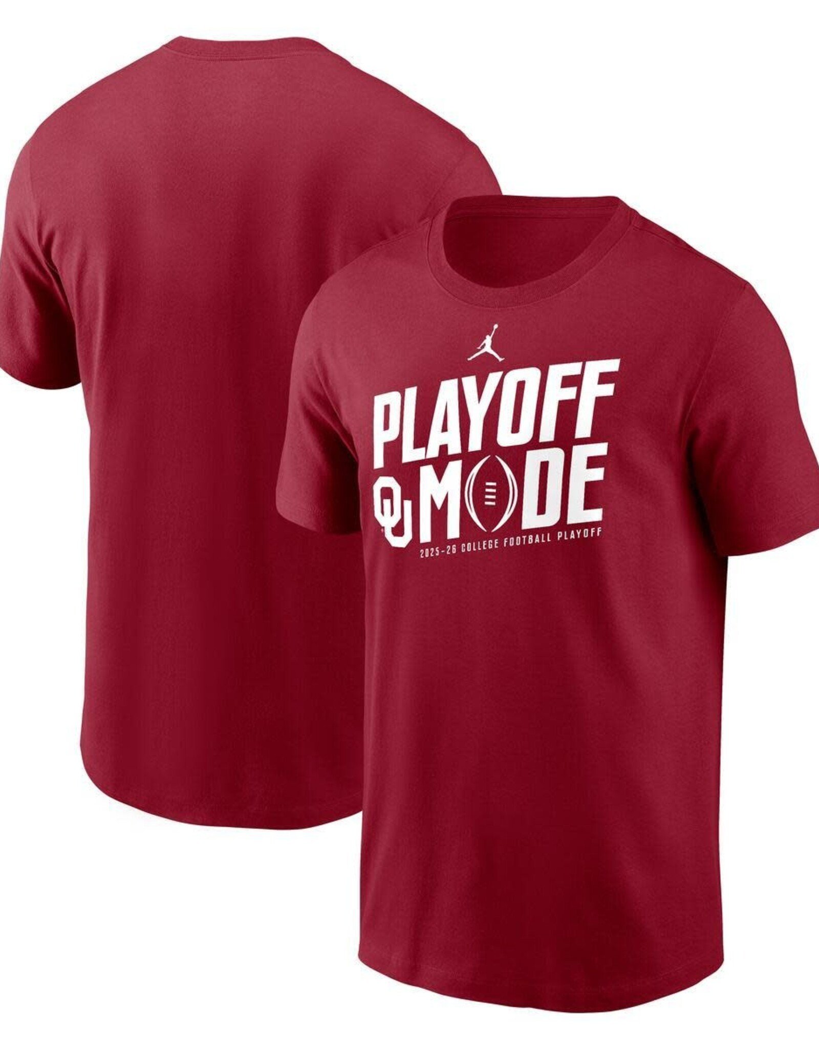 Jordan Jordan Crimson OU Playoff Bound SS Tee