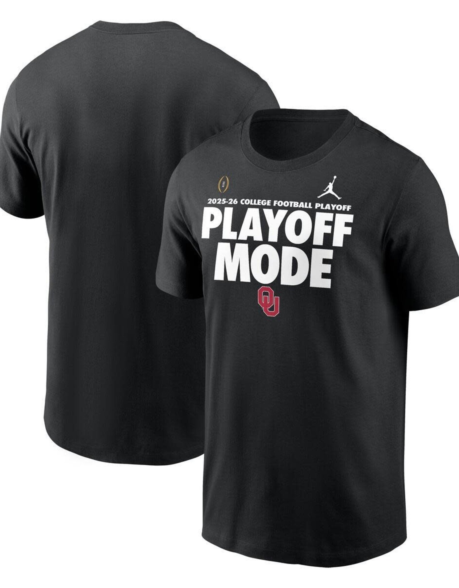 Jordan Jordan OU Black Championship Drive Playoff Mode SS Tee