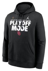Jordan OU Black Playoff Mode Championship Drive Club Fleece Pullover Hoodie