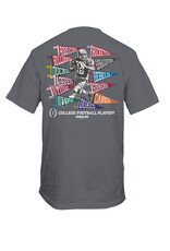 New World Graphics College Football Playoff 2025 Pennant Tee