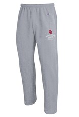 Champion OU Oklahoma Sooners Open Bottom Gray Sweatpants