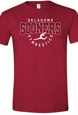 Crimson Gymnastics Silhouette T-shirt