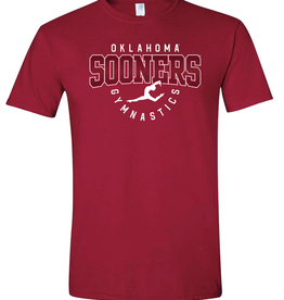 Crimson Gymnastics Silhouette T-shirt