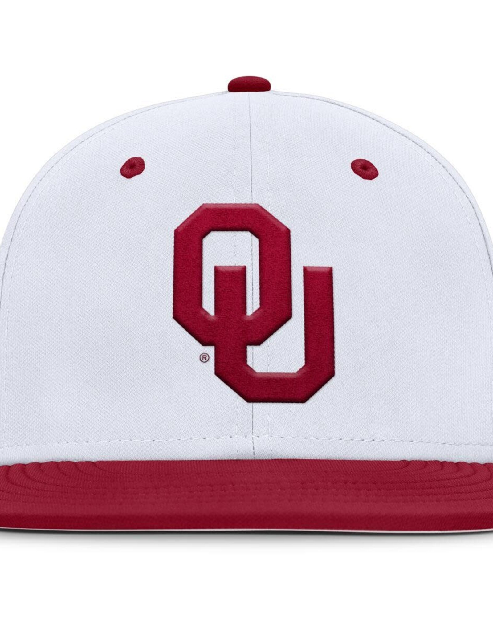 Nike Nike OU White Dri-Fit True On Field Baseball Hat