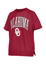 Pressbox Pressbox Oklahoma Nelson Janise SS Crew Top