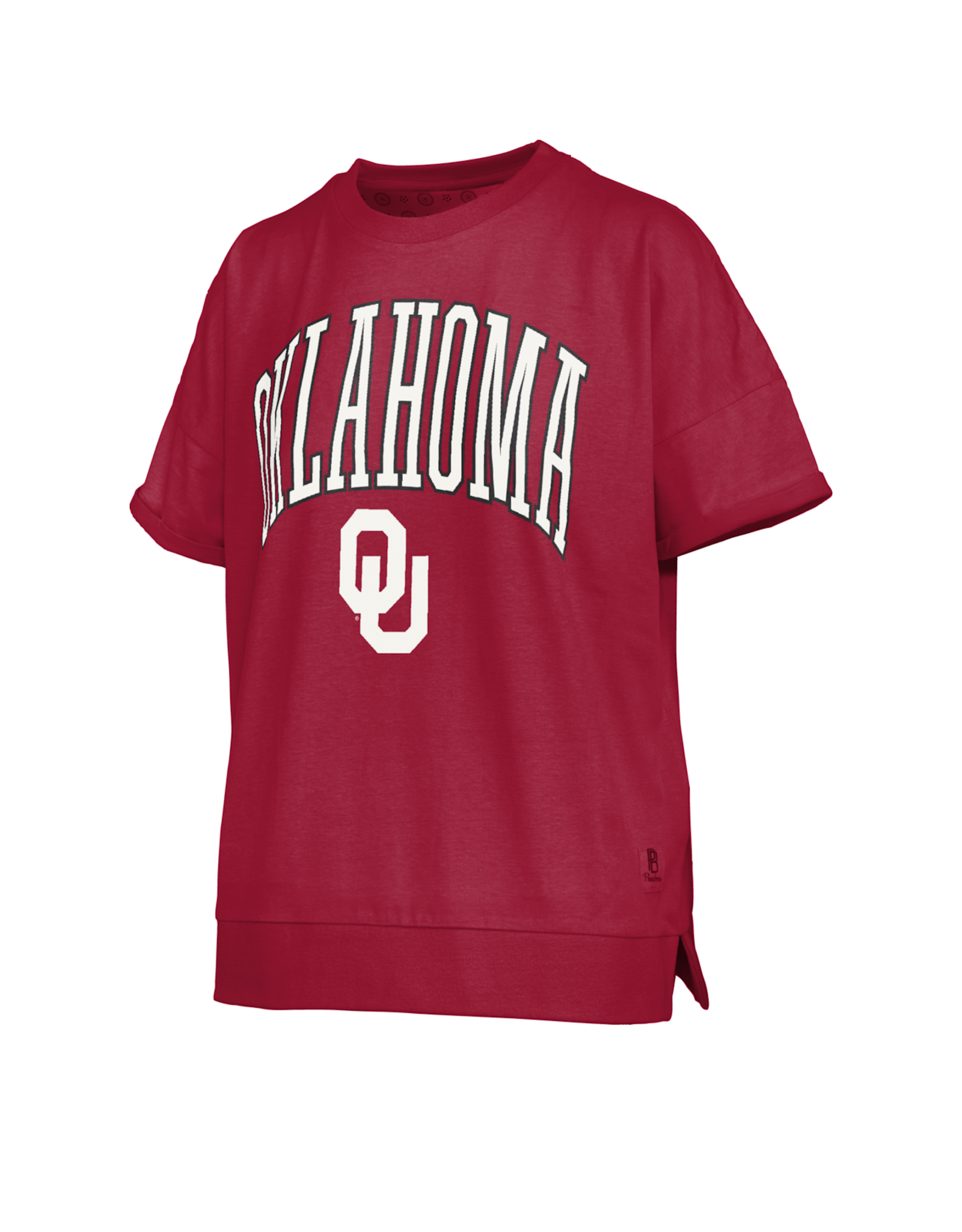 Pressbox Pressbox Oklahoma Nelson Janise SS Crew Top