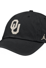 Jordan Men’s Jordan Oklahoma OU Black Unstructured Club Cap