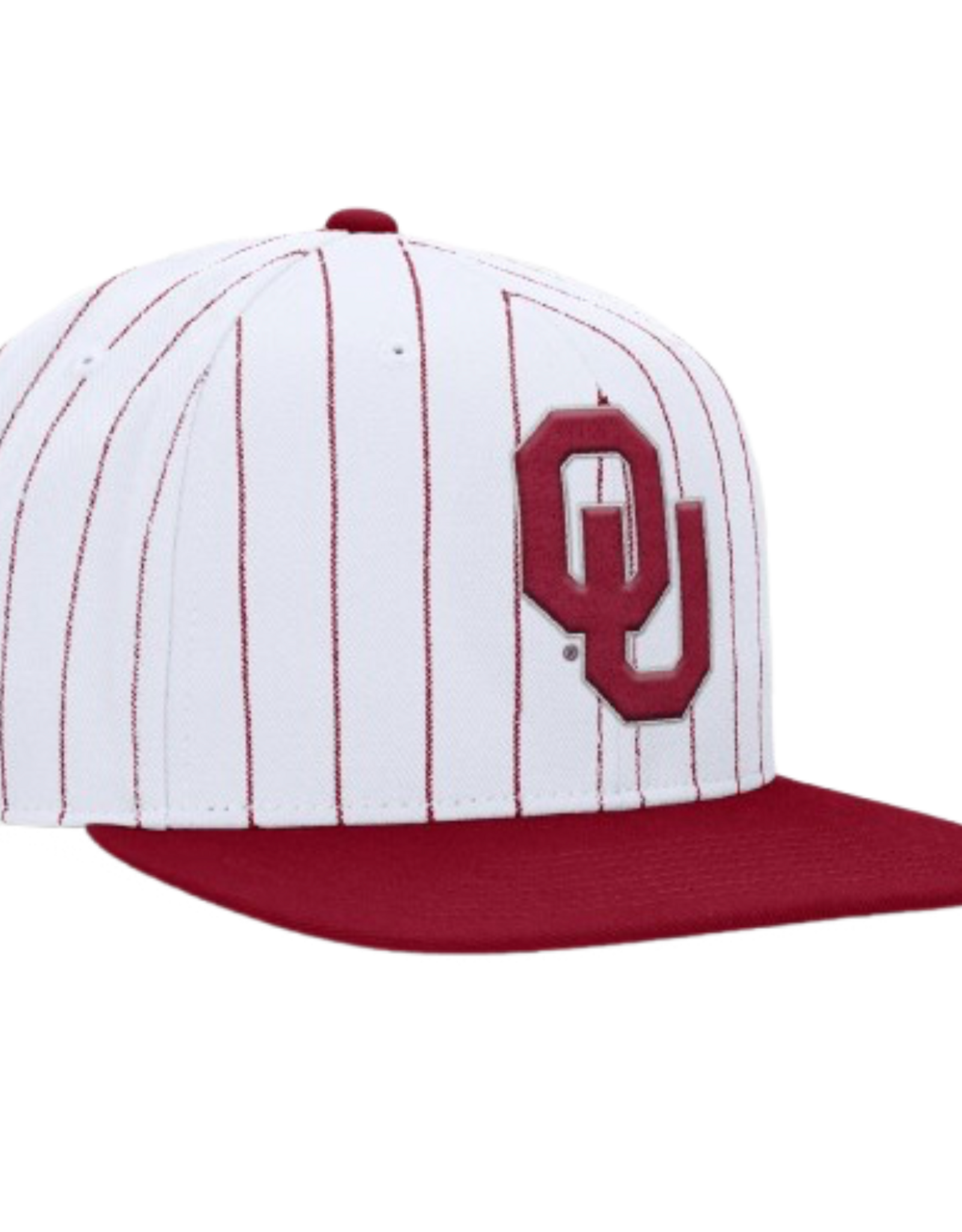 Jordan Men’s Jordan White OU Pinstripe SnapBack Pro Cap