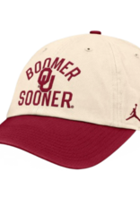 Jordan Men’s Jordan Natural Boomer Sooner Club Cap