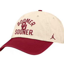 Jordan Men’s Jordan Natural Boomer Sooner Club Cap
