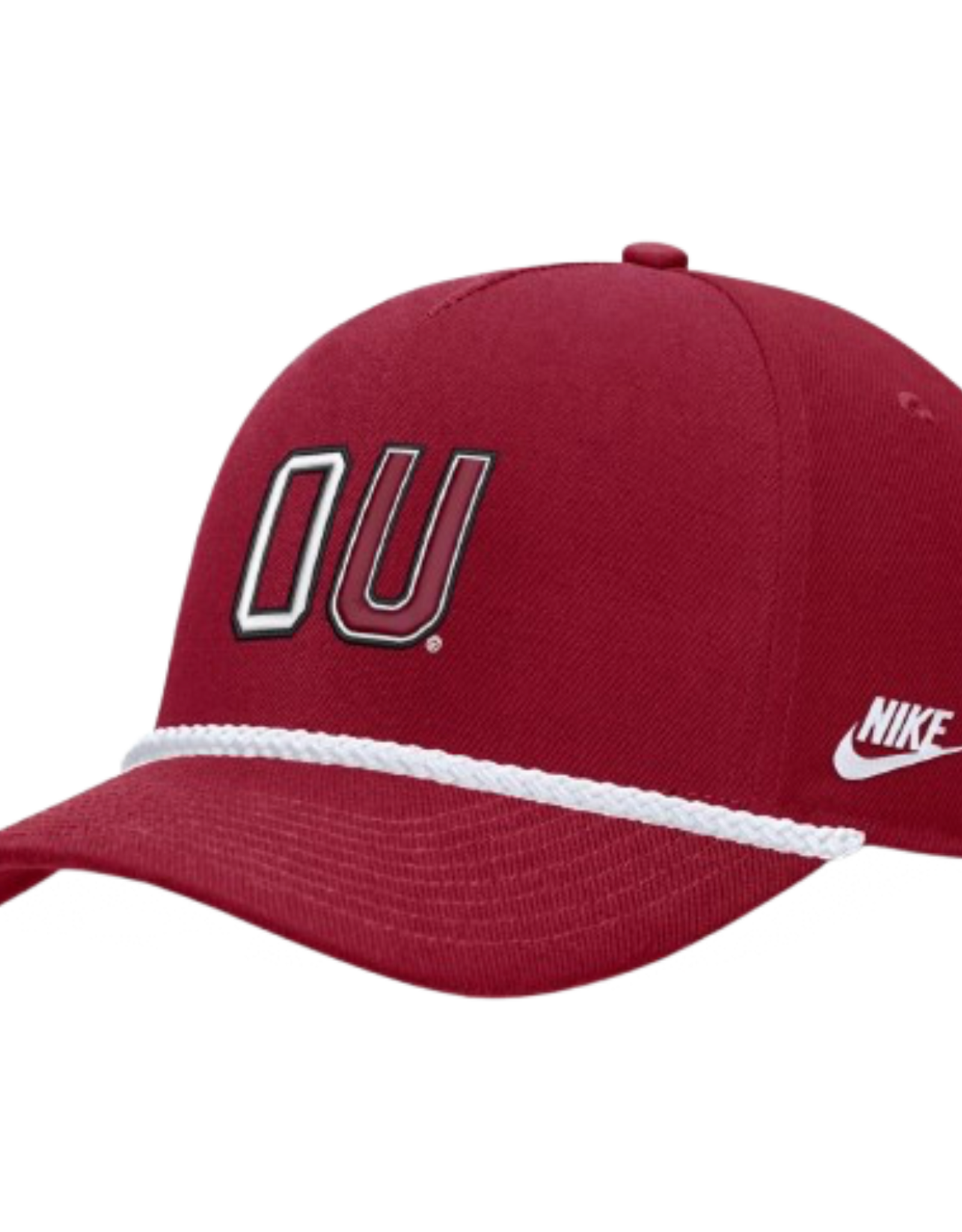 Jordan Men’s Nike Legacy Crimson Two Tone OU Rise Rope Cap
