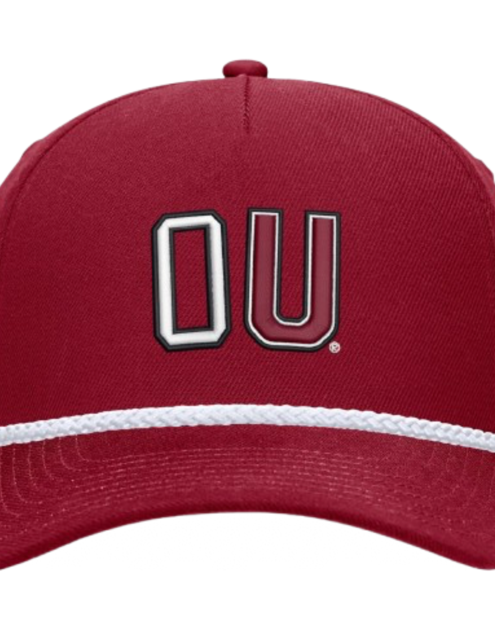 Jordan Men’s Nike Legacy Crimson Two Tone OU Rise Rope Cap