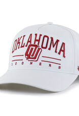 '47 Brand Oklahoma Sooners VIN White Roscoe '47 Hitch All Cap