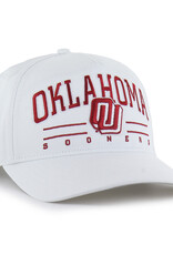 '47 Brand Oklahoma Sooners VIN White Roscoe '47 Hitch All Cap
