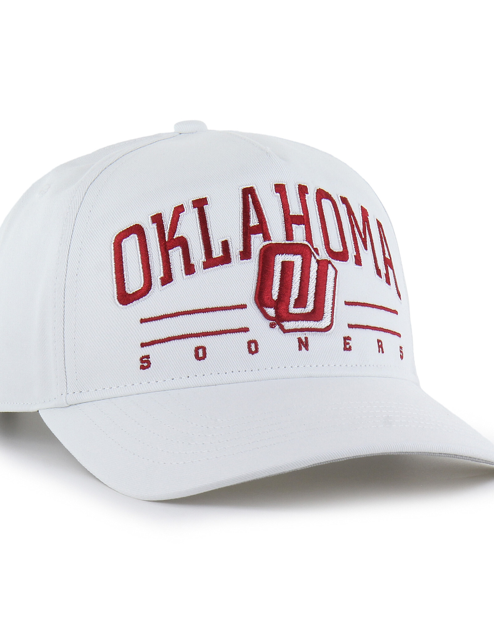 '47 Brand Oklahoma Sooners VIN White Roscoe '47 Hitch All Cap
