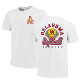 Comfort Colors Unisex OU Softball Field Block SS Tee