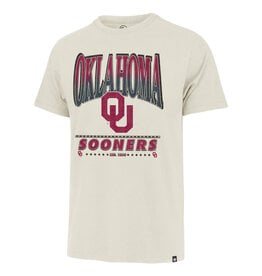 '47 Brand Men's Oklahoma Sooners Dune Straight Shot Two Franklin Tee