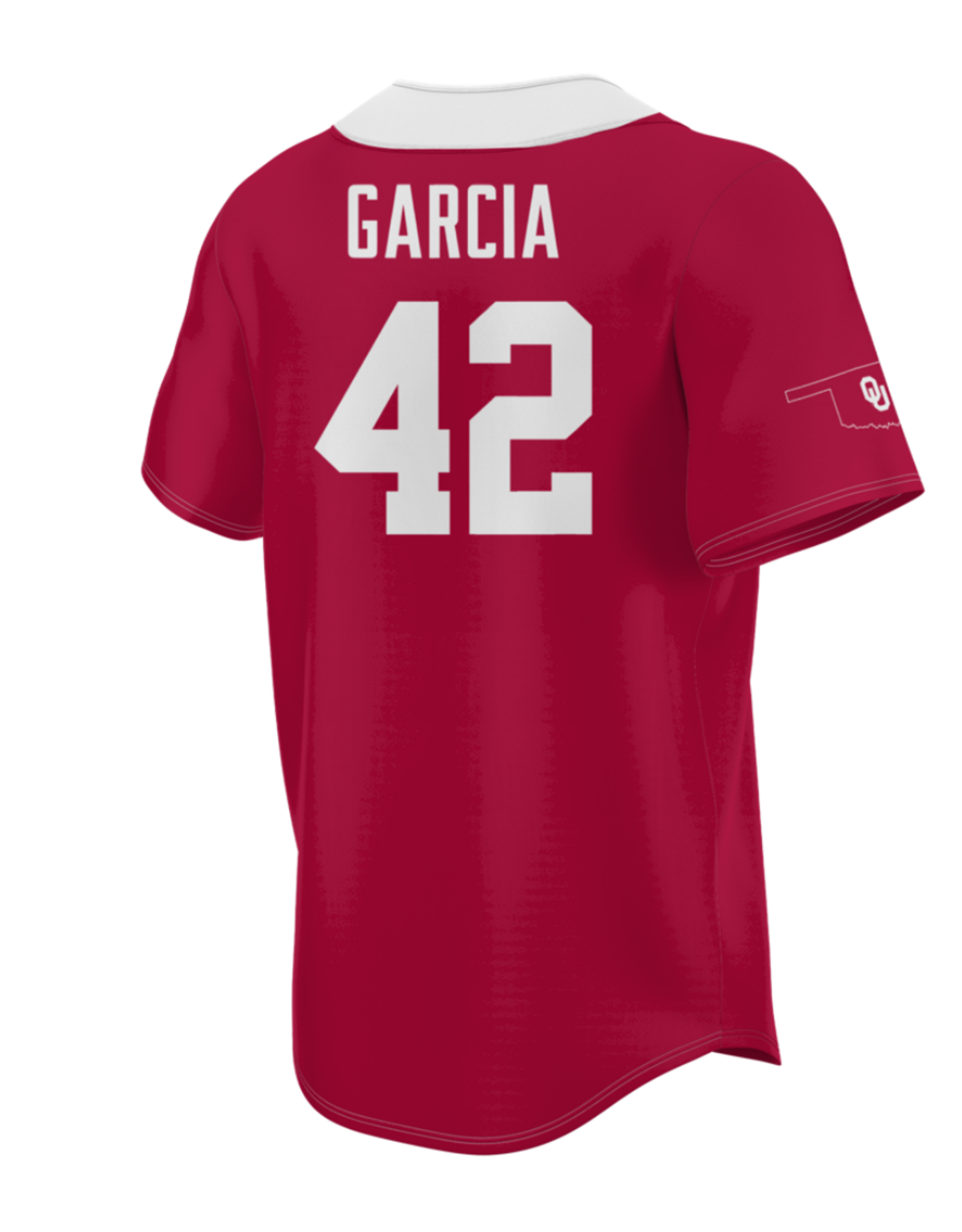 Prosphere Unisex #42 Garcia OU Crimson Softball Jersey