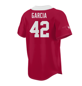 Prosphere Unisex #42 Garcia OU Crimson Softball Jersey