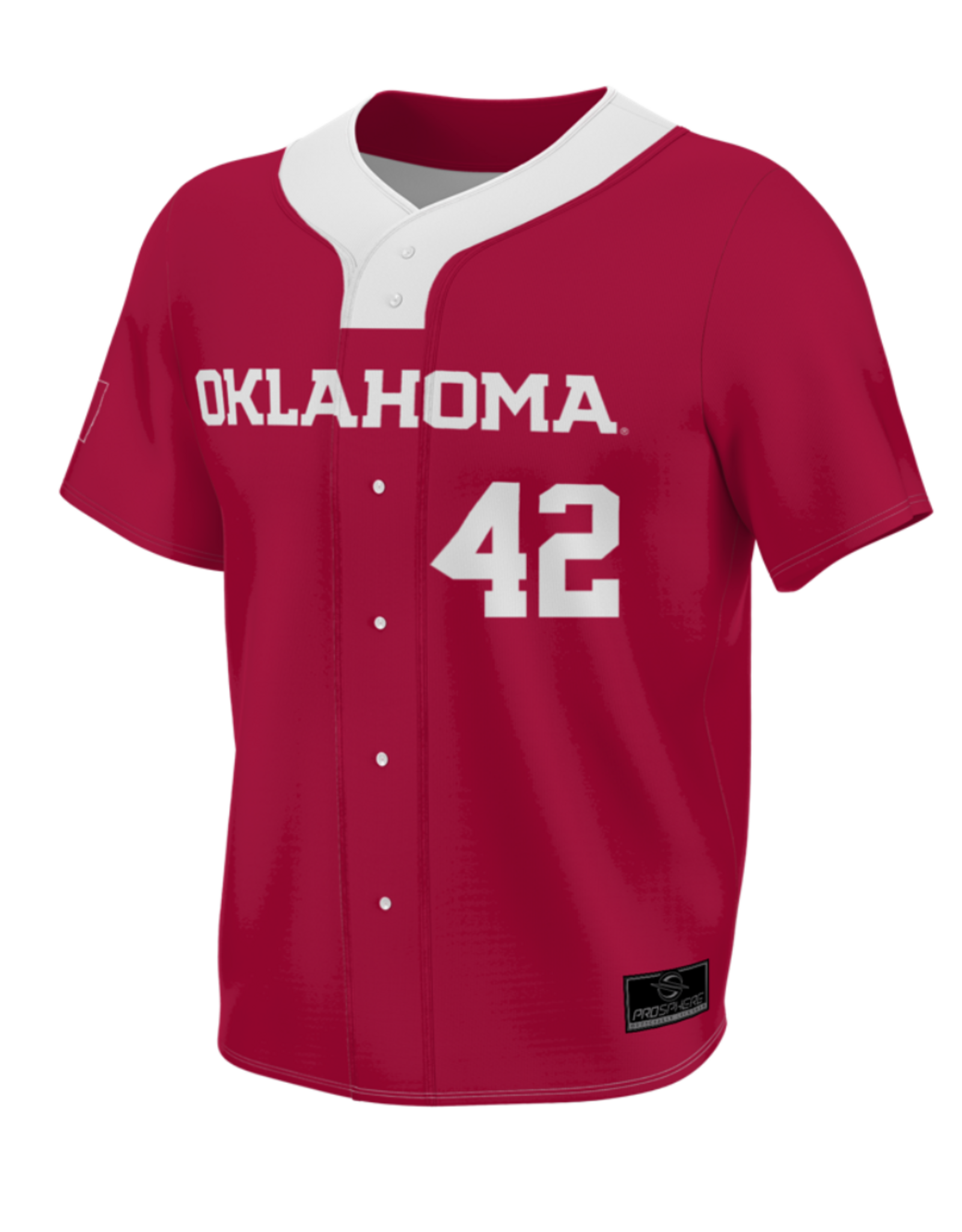 Prosphere Unisex #42 Garcia OU Crimson Softball Jersey