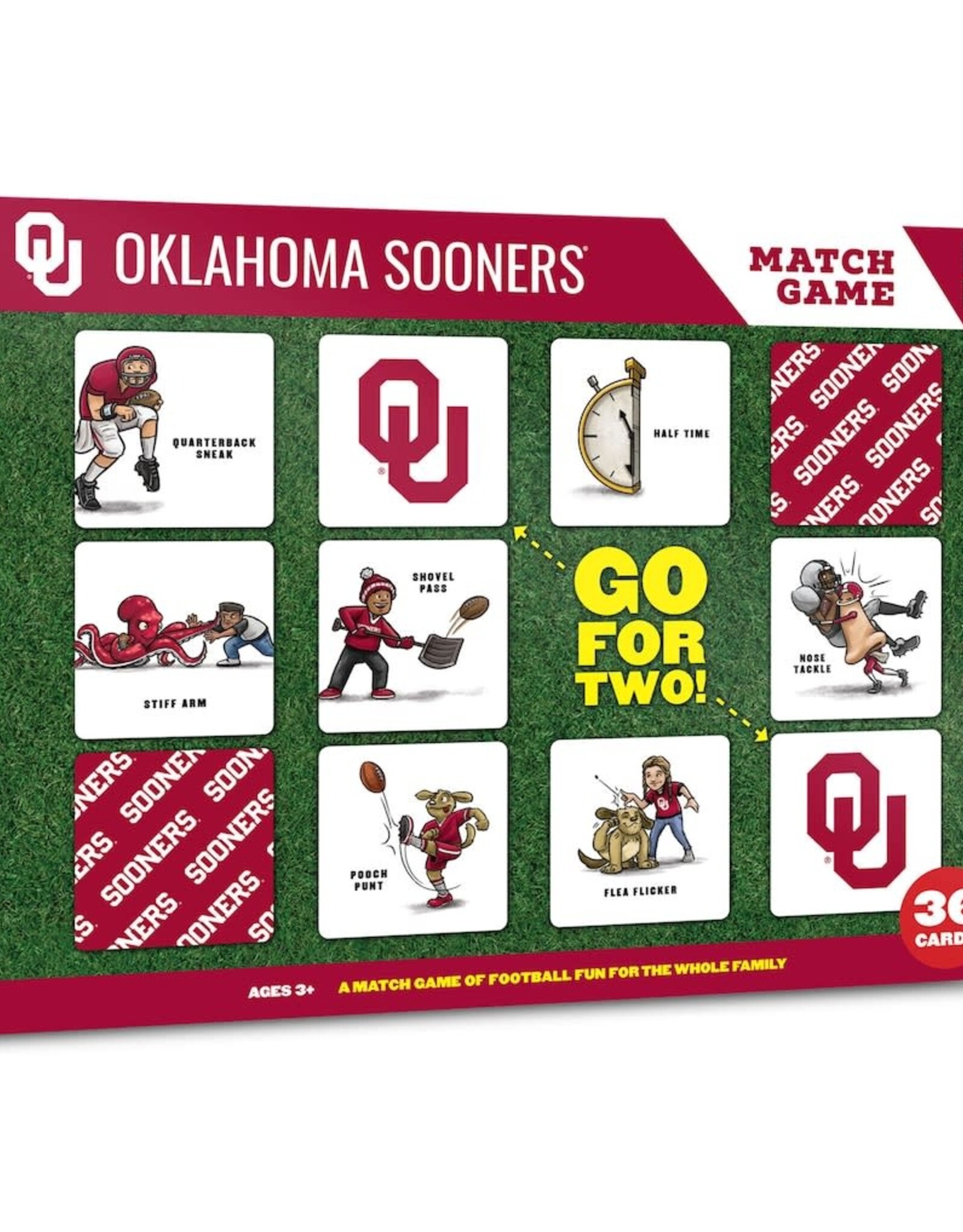 You The Fan OU Memory Match Game