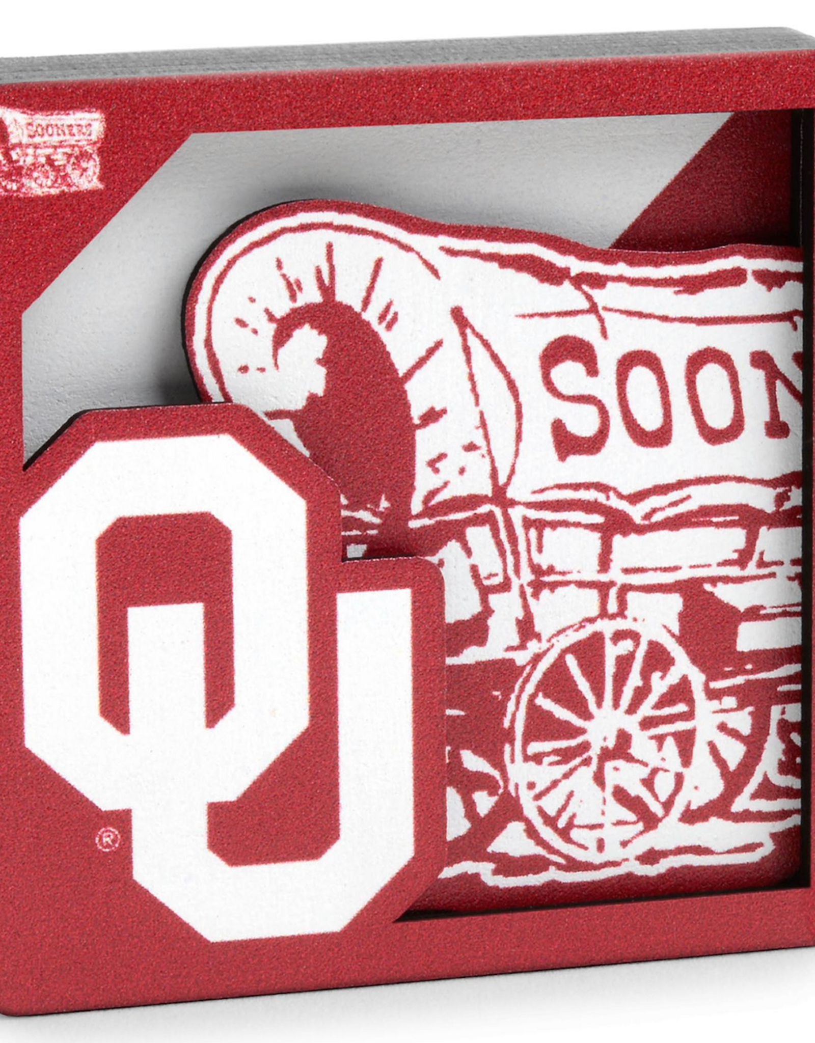 You The Fan OU Logo Series Magnet