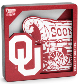 You The Fan OU Logo Series Magnet