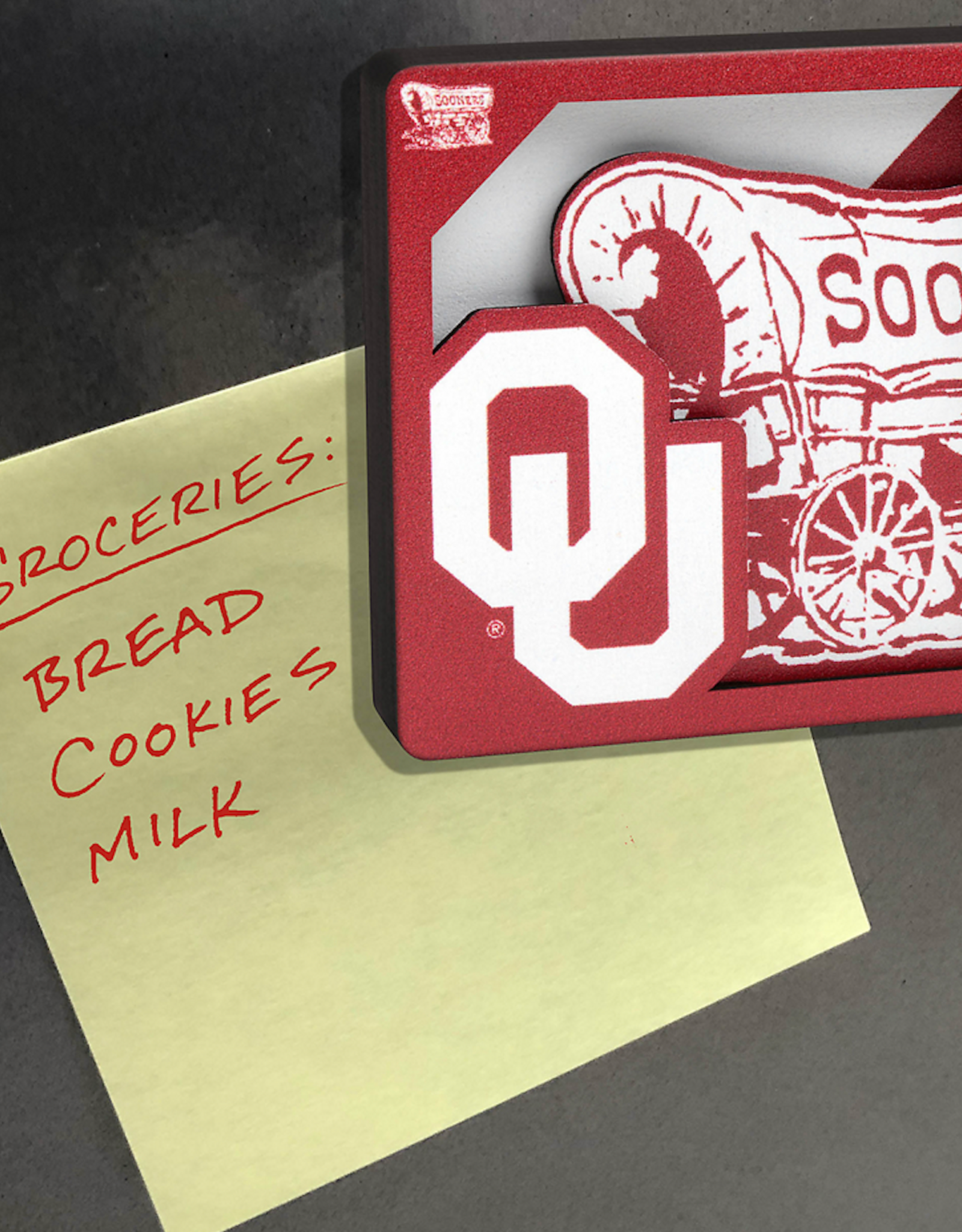 You The Fan OU Logo Series Magnet