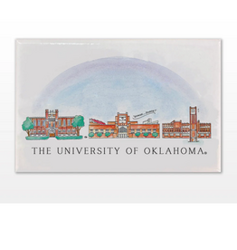 Valiant Gifts Oklahoma Skyline Magnet