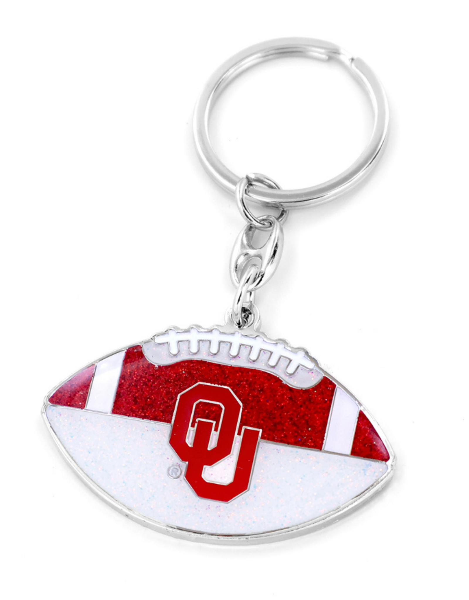 Aminco OU Glitter Football Keychain