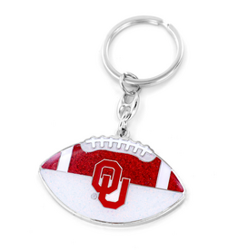 Aminco OU Glitter Football Keychain