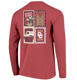 Comfort Colors Comfort Color Campus Squares Long Sleeve Tee