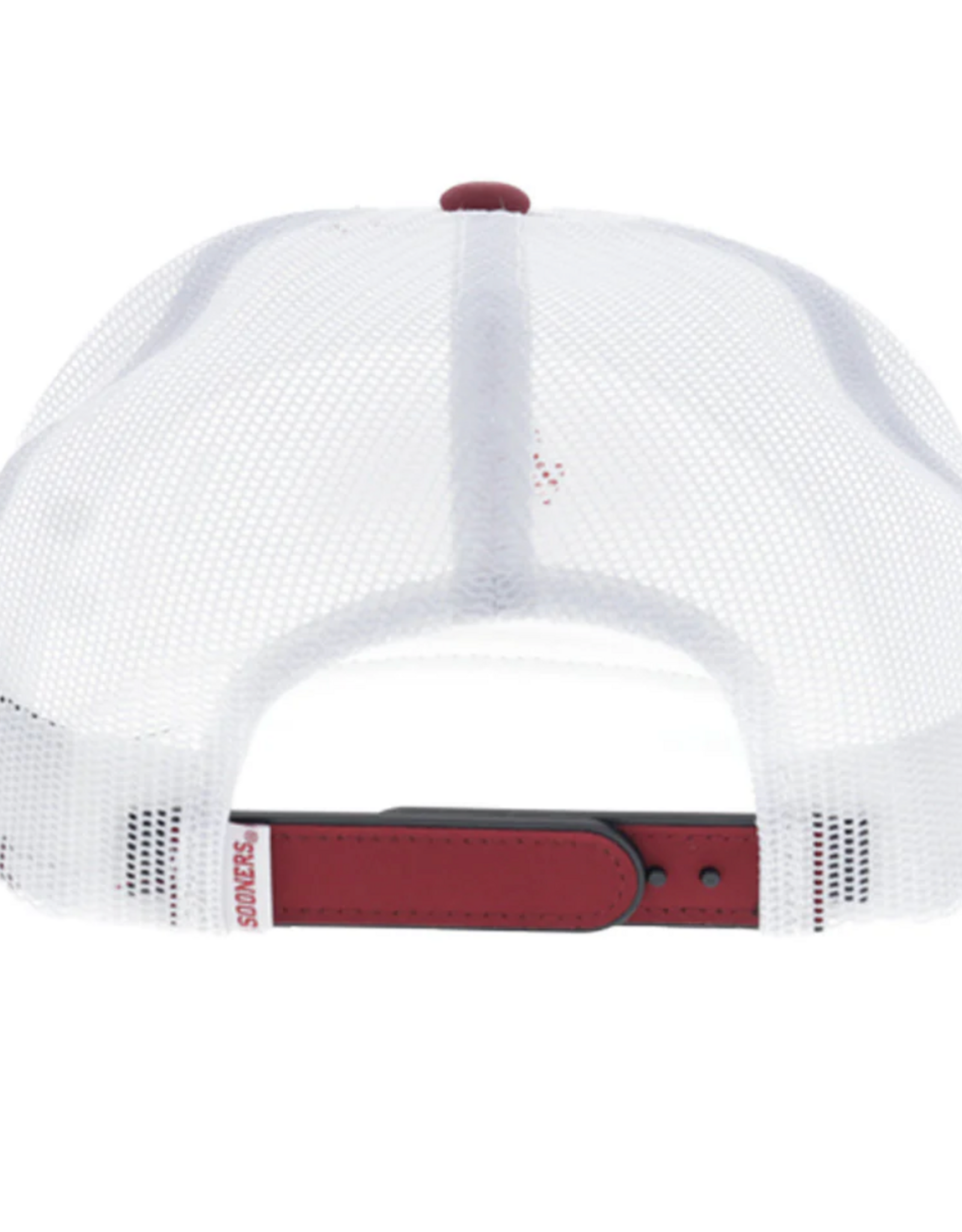 Hooey Men's Hooey OU Est. 1890 White Snapback Trucker Hat