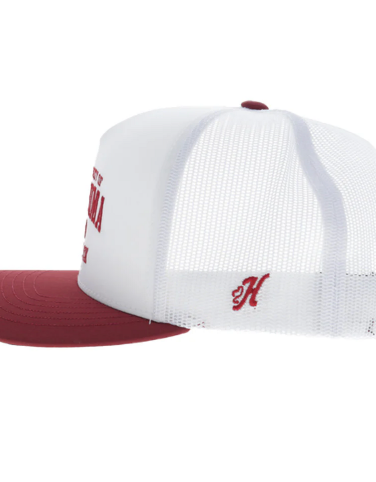 Hooey Men's Hooey OU Est. 1890 White Snapback Trucker Hat