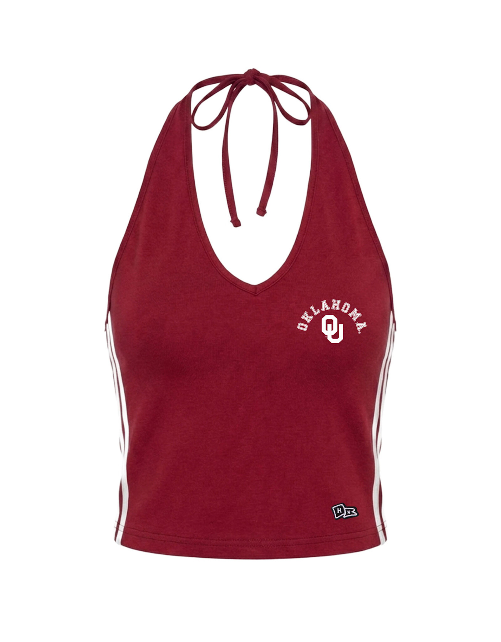 Hype & Vice Women's Crimson OU Cheer Halter