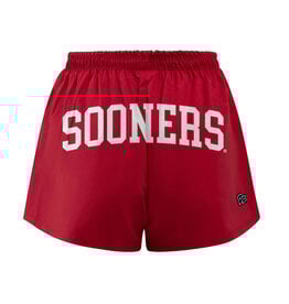 Hype & Vice Women's Crimson OU Soffee Shorts